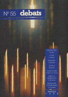 Revista Debats. Número 55/marzo. 1996