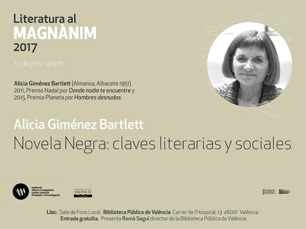 Alicia Giménez Bartlett tanca el cicle literari
