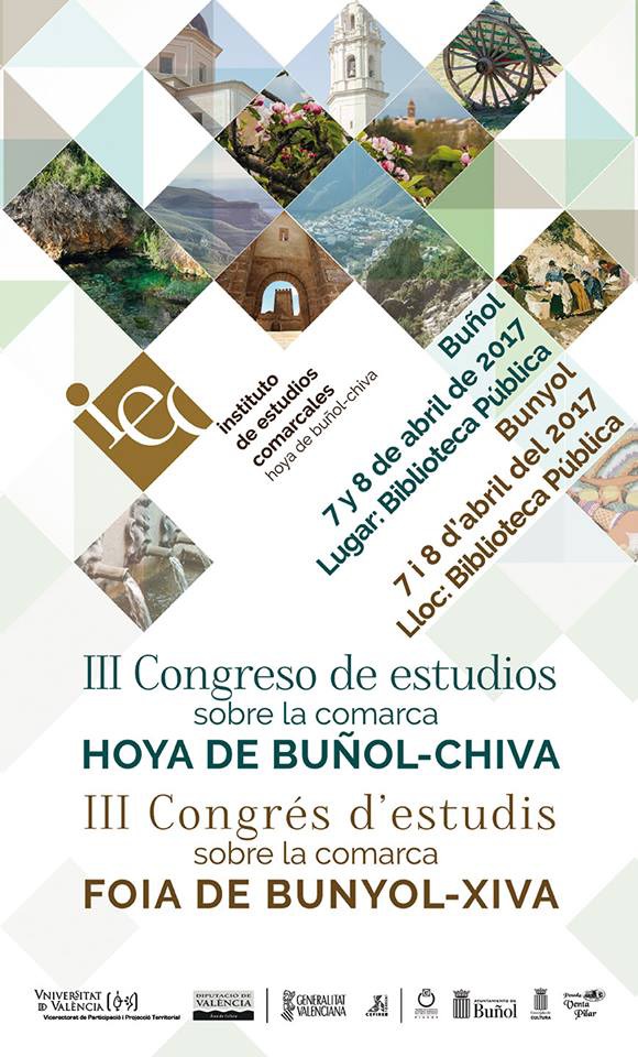Presentat el III Congrés d'Estudis sobre la Hoya de Buñol-Chiva