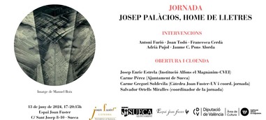 Jornada: Josep Palàcios, home de lletres