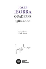 Josep Iborra. Quaderns (1980-2000)
