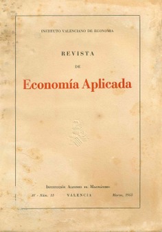 Revista de Economía Aplicada. (Volumen IV, nº 13)