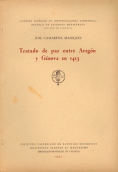 Tratado de paz entre Aragón y Génova en 1413