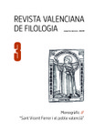 Revista Valenciana de Filologia 3. Segona època-2019