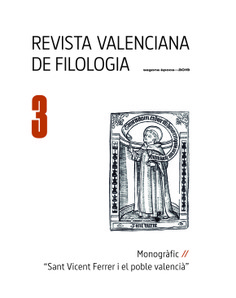 Revista Valenciana de Filologia 3. Segona època-2019