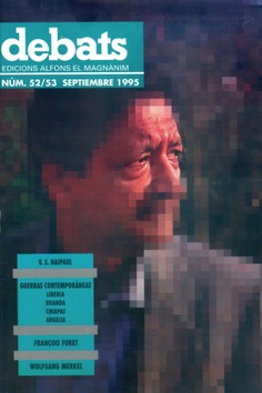 Revista Debats. Número 52-53/septiembre. 1995