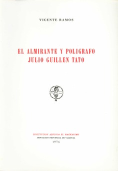 El almirante y polígrafo Julio Guillem Tato