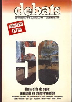 Revista Debats. Número 50/diciembre. 1994