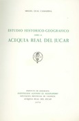 Estudio histórico-geográfico sobre Acequia Real del Jucar