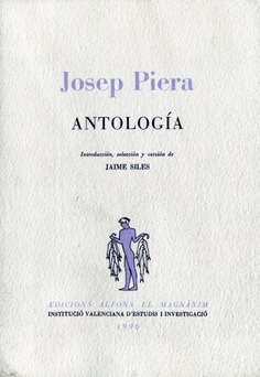 Antología. Josep Piera