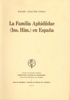 La familia Aphidiidae (ins. Him.) en España