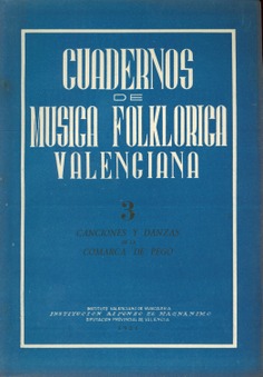 Cuadernos de música folklórica valenciana 3