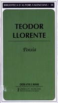 Teodor Llorente. Poesia