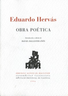 Eduardo Hervás. Obra poética