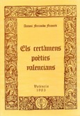 Els certàmens poètics valencians del segle XIV al XIX