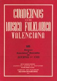Cuadernos de música folklórica valenciana 16