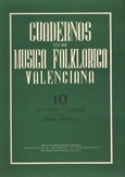 Cuadernos de música folklórica valenciana 10