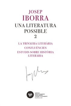 Josep Iborra. Una literatura possible 2