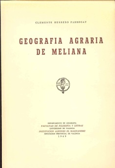 Geografía agraria de Meliana