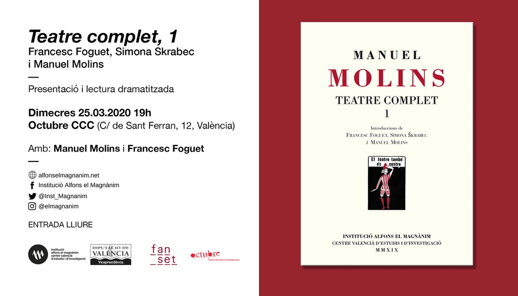 Presentación - Teatre Complet I (CANCELADO)