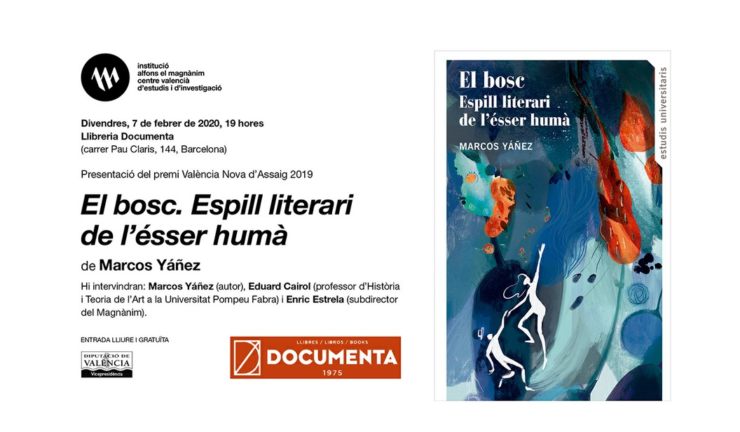 El Magnànim presenta en Barcelona "El bosc, espill literari de l'ésser humà"