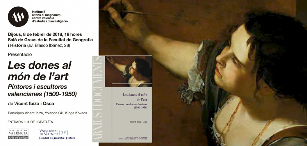 Presentación de "Les dones al món de l'art" de Vicent Ibiza