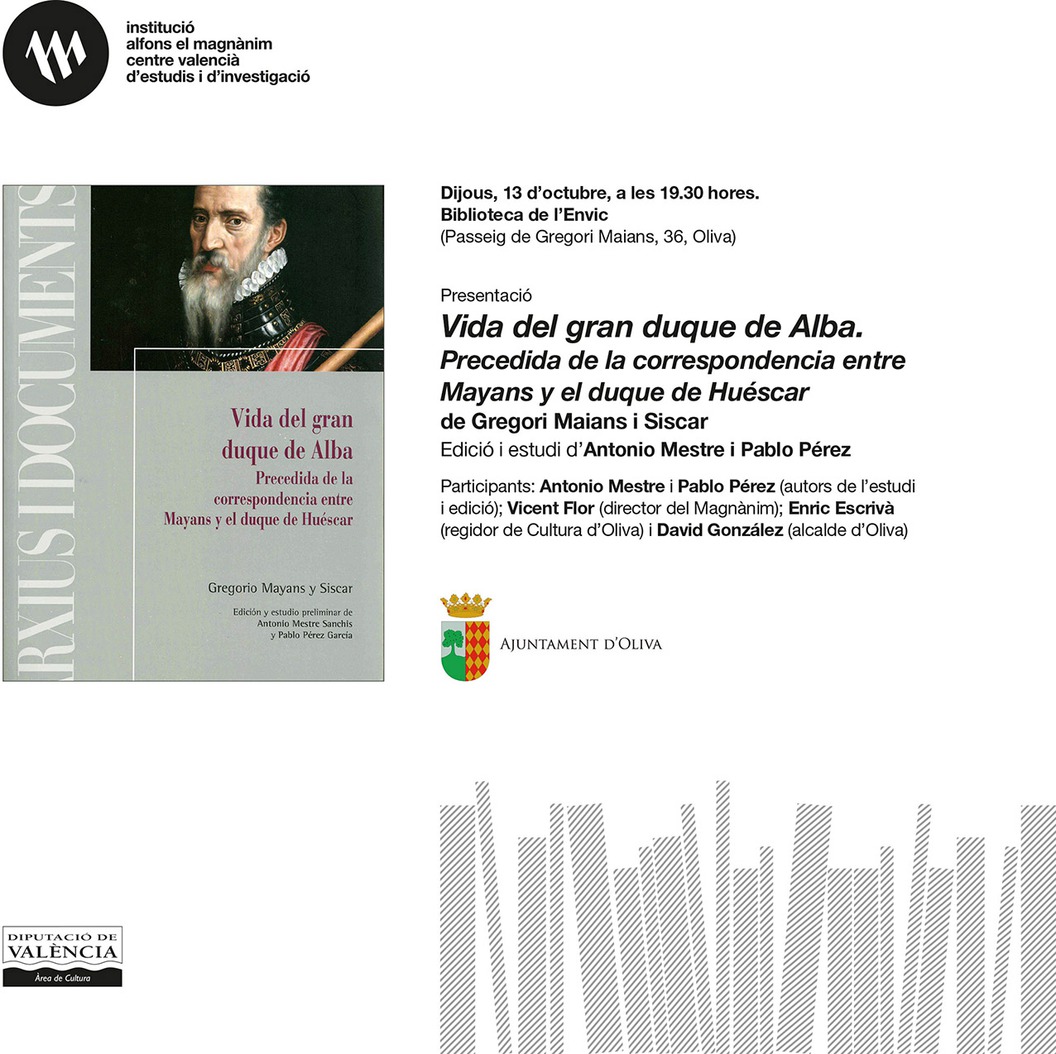 Presentació del llibre "Vida del gran duque de Alba"