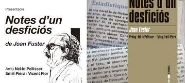 El Espai Joan Fuster acogió la presentación de "Notes d'un desficiós"