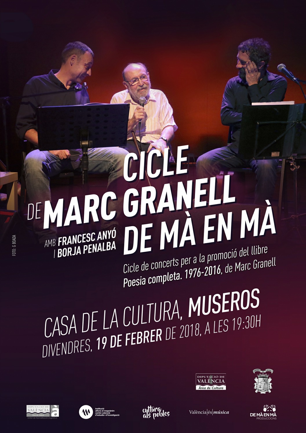 "Marc Granell, de mà en mà" a Museros