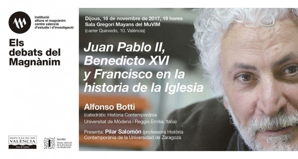 "Juan Pablo II, Benedicto XVI y Francisco en la historia de la Iglesia"
