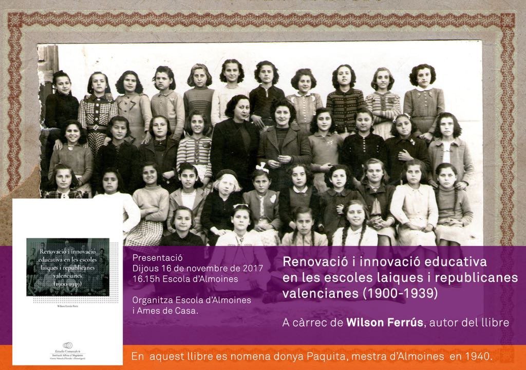 Wilson Ferrús presenta su último libro en Almoines