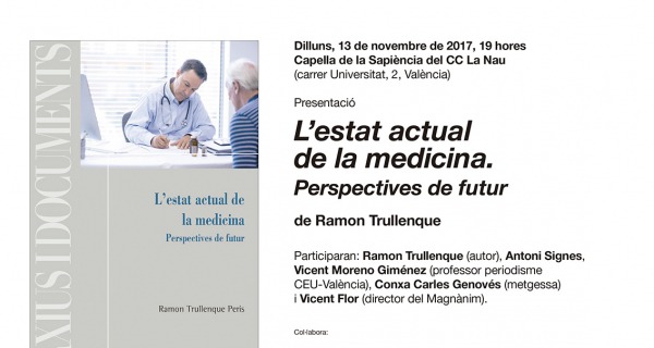 Presentación de "L'estat actual de la medicina"