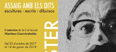 Alfaro-Fuster. Assaig amb els dits. Escultures-escrits-dibuixos