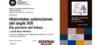 Jordi Giner explora els inicis del còmic valencià en "Historietes valencianes del segle XIX"