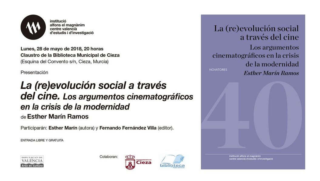 Presentació a Cieza de "La (re)evolución social a través del cine"