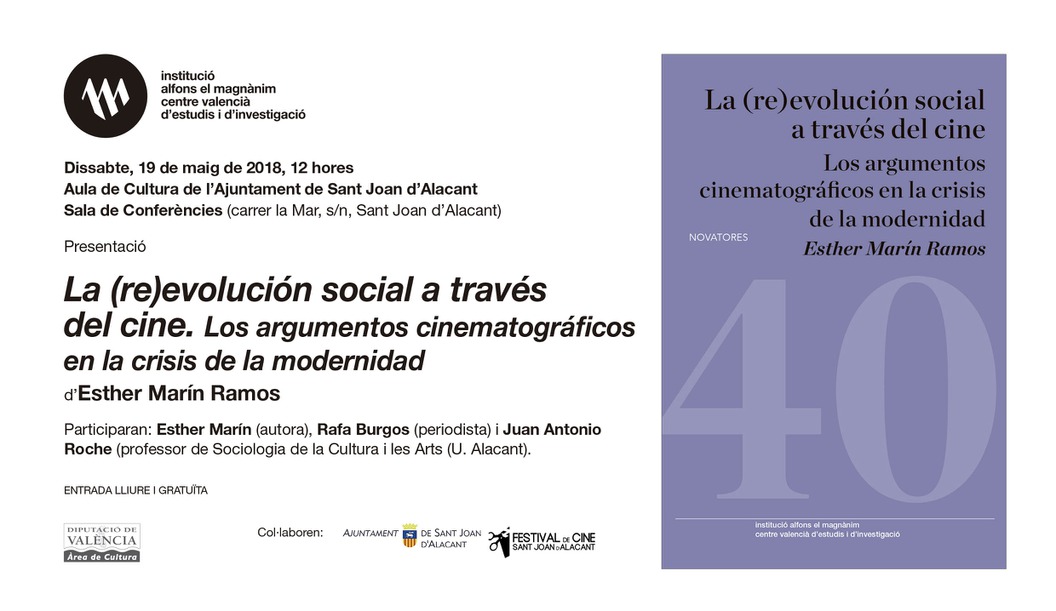 Presentació a Sant Joan de "La (re)evolución social a través del cine"