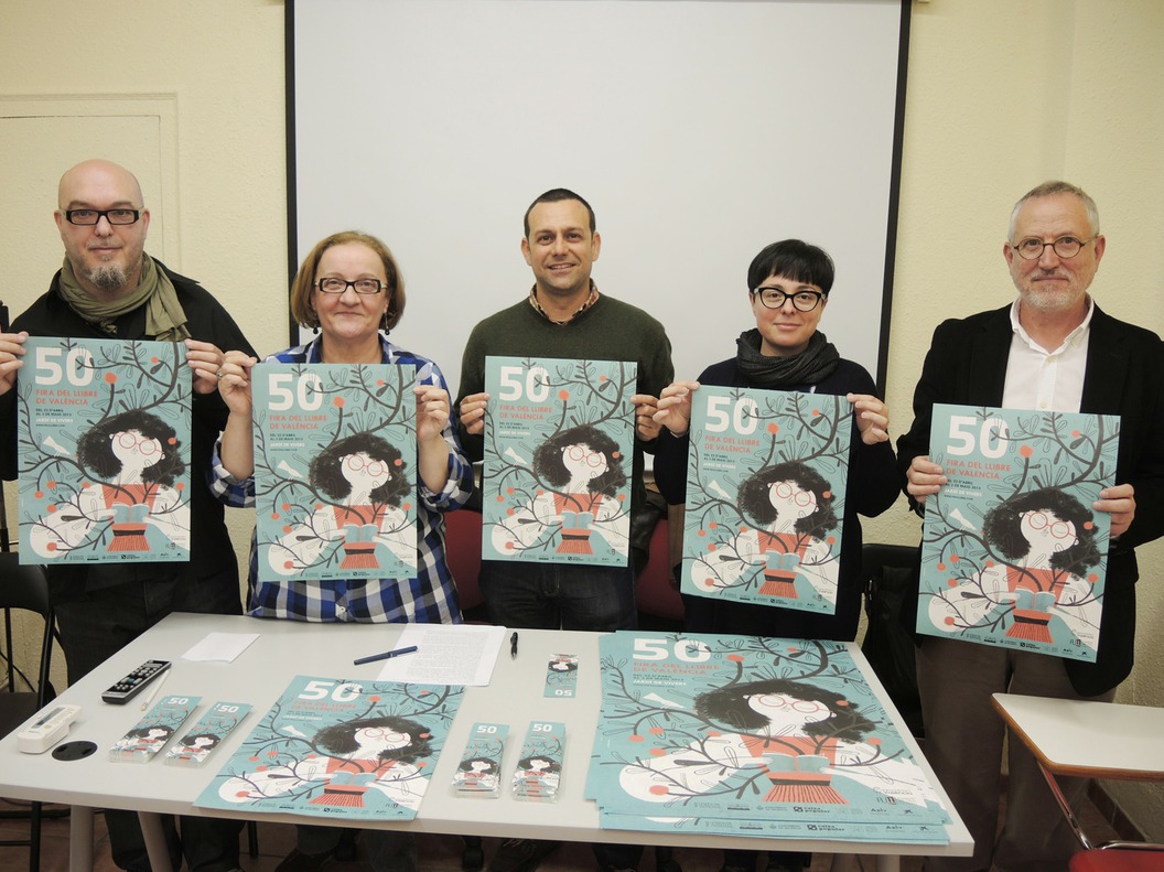 Presentació de la 50 edició de la Fira del Llibre de València
