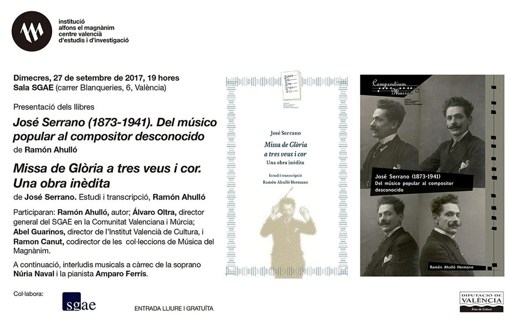 Presentació a València al voltant de José Serrano