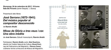 Les publicacions de José Serrano es van presentar a Sueca