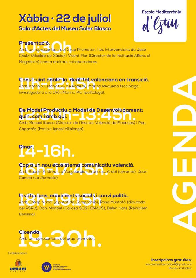 "Escola Mediterrània d'Estiu"