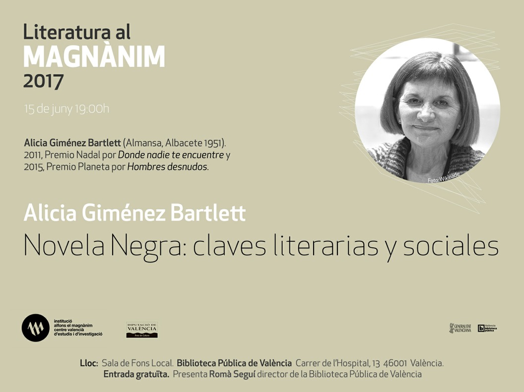 Alicia Giménez Bartlett cierra el ciclo literario