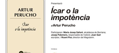 Presentació "Ícar o la impotència" a Borriana
