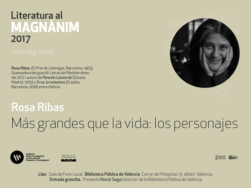 Rosa Ribas i els seus personatges