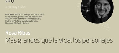 Rosa Ribas i els seus personatges