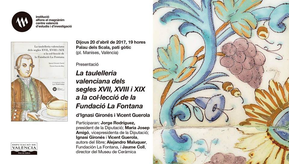 La taulelleria valenciana dels segles XVII, XVIII i XIX es presenta a València