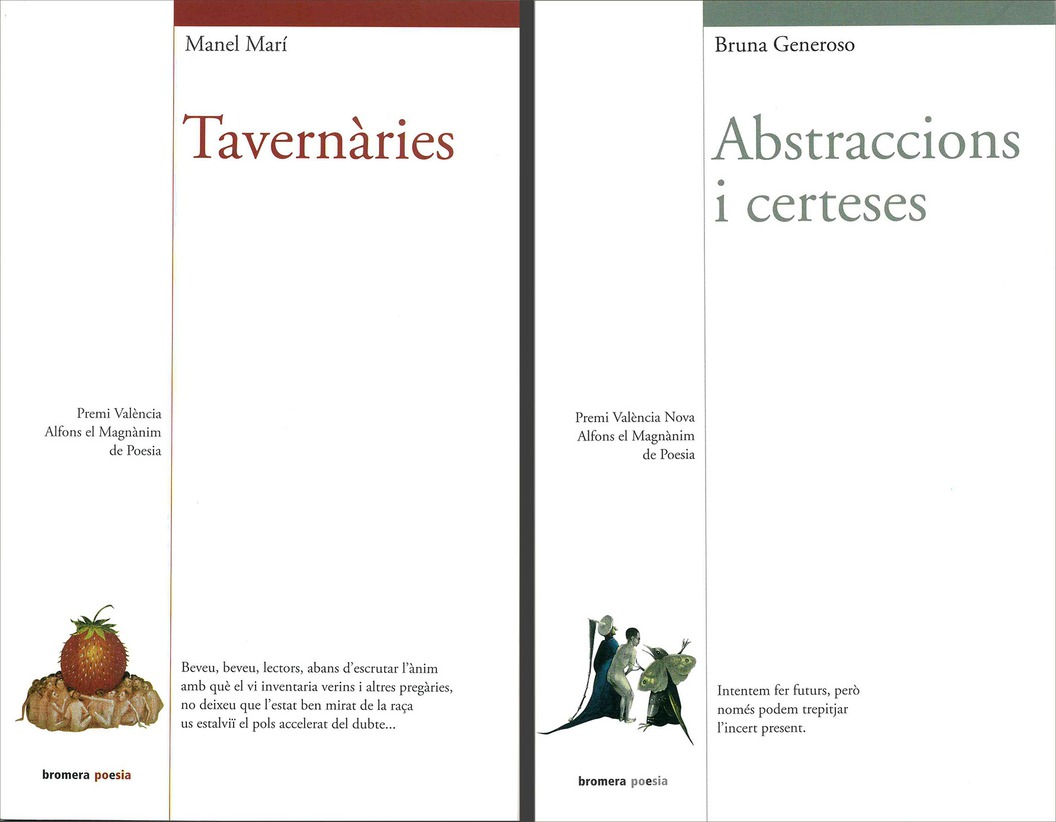 Presentació dels premis València i València Nova de poesia a Barcelona