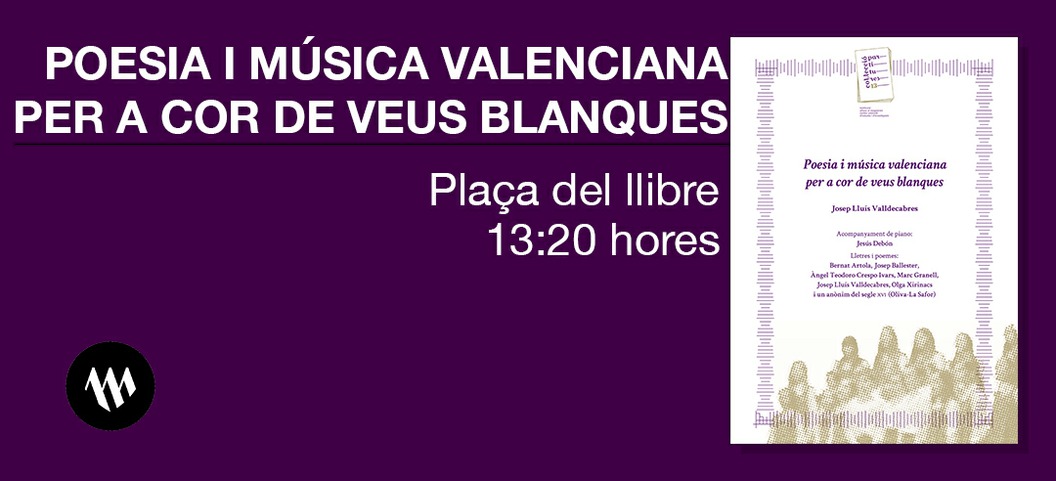 Presentación - Poesia i música valenciana per a cor de veus blanques