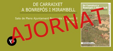Presentació De Carraixet a Bonrepòs i Mirambell