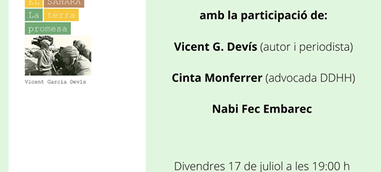 Presentación - El Sàhara. La terra promesa