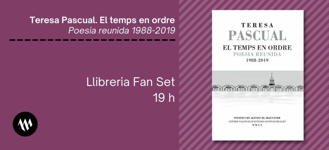 Presentación - El temps en ordre. Poesia reunida 1988-2019
